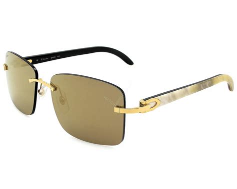 buffalo cartier sunglasses|cartier sunglasses buffalo horn.